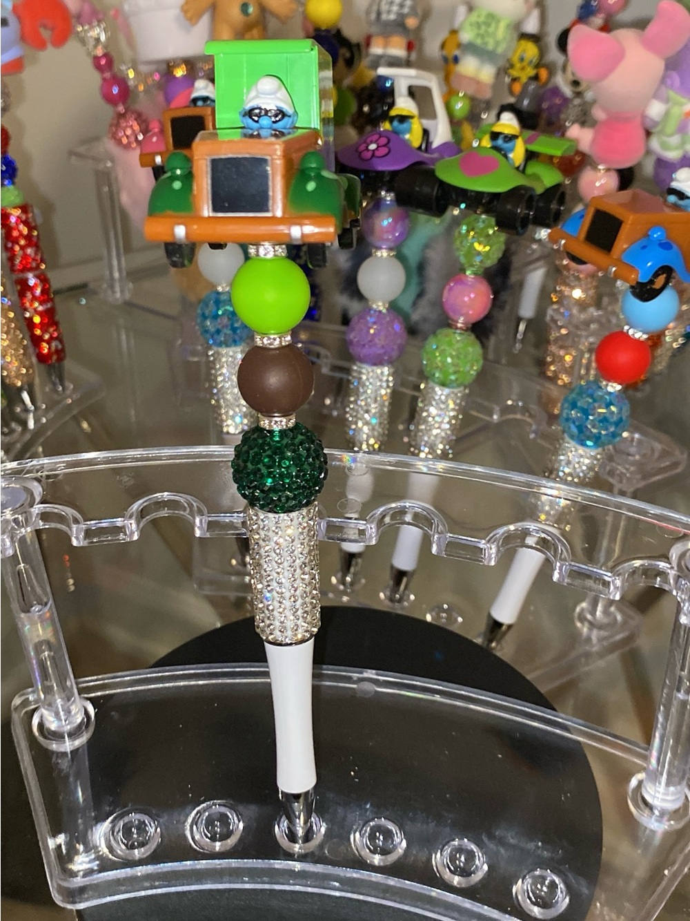 Smurf Pen with Car Figure